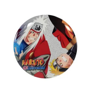 Значок Наруто Джирайя и Наруто блестящий