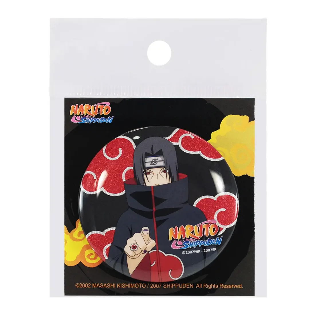 Значок Наруто Итачи блестящий