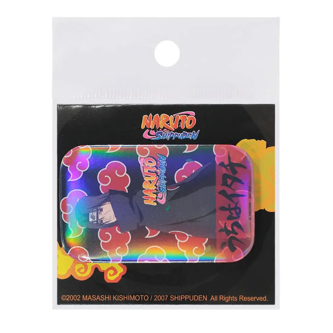 Значок Наруто Итачи голографический