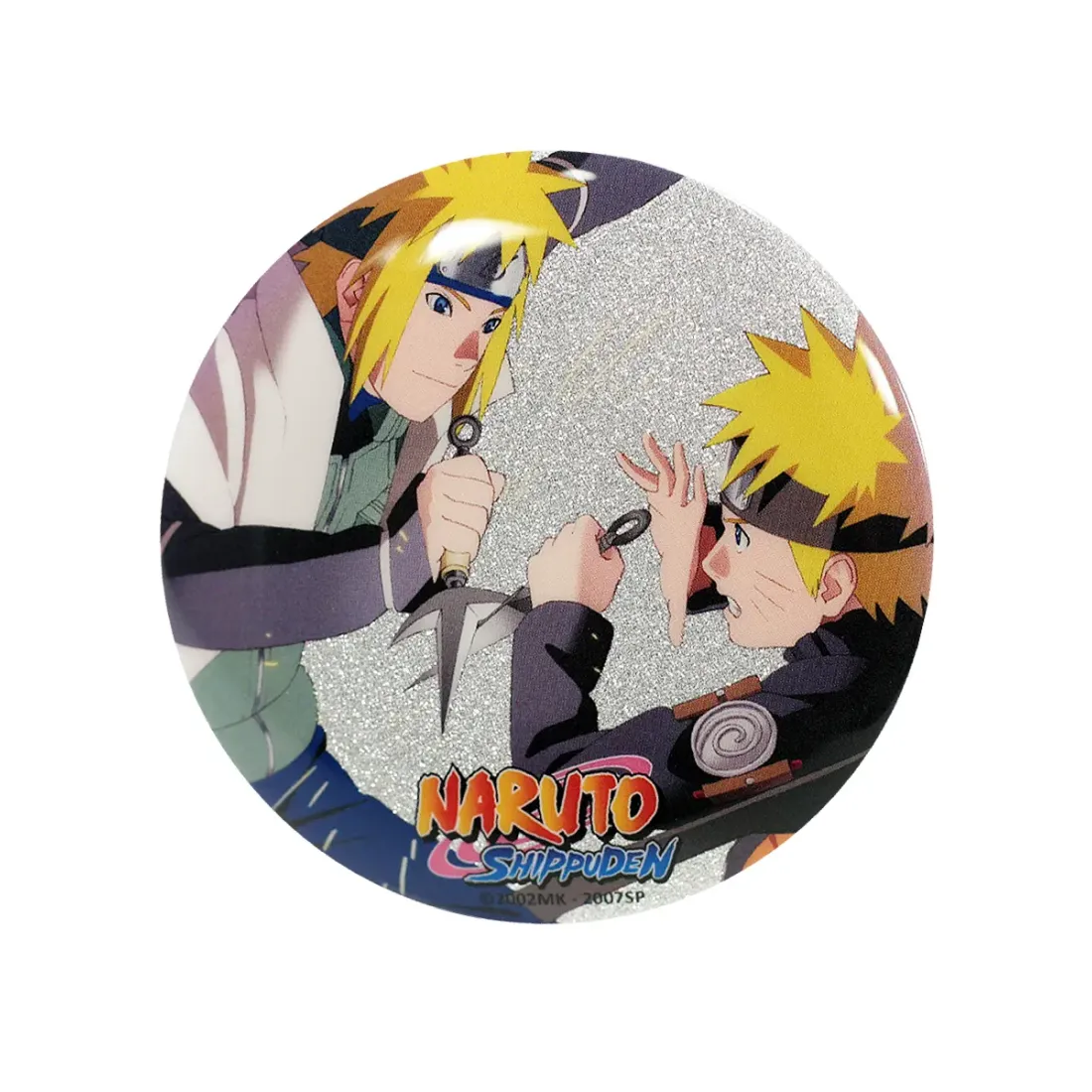 Значок Наруто Минато и Наруто блестящий