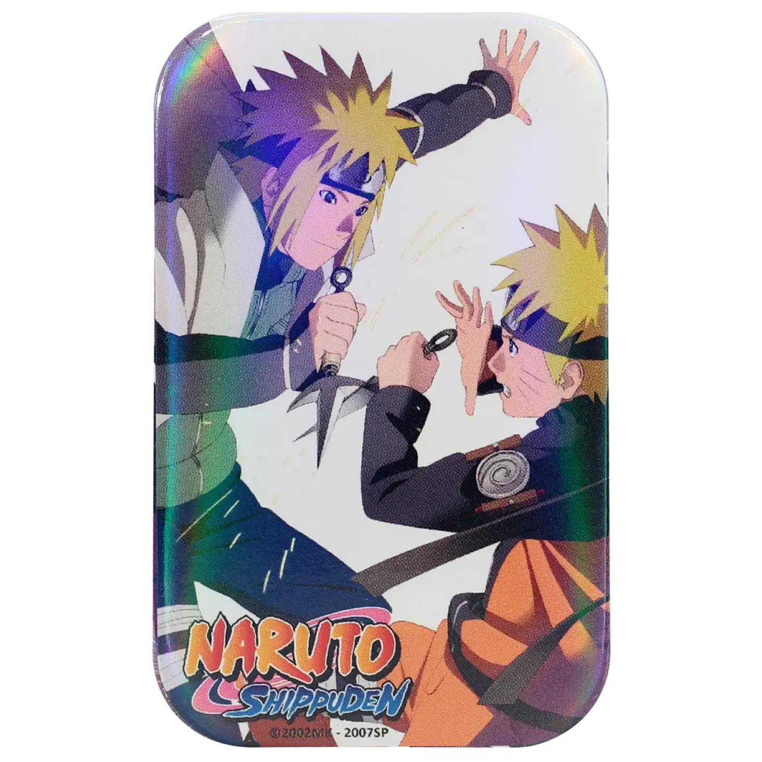 Значок Наруто Минато и Наруто голографический