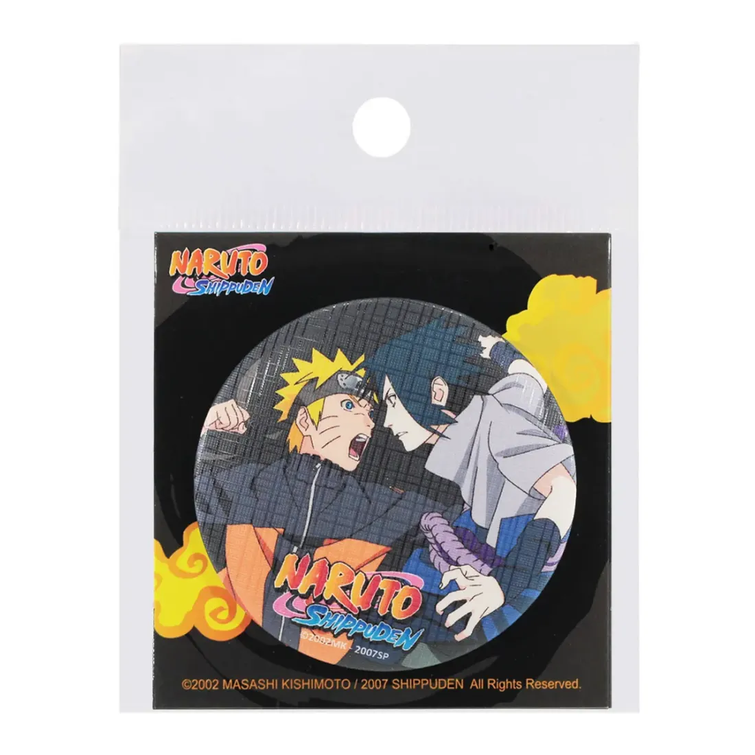 Значок Наруто против Саске с текстурным фоном