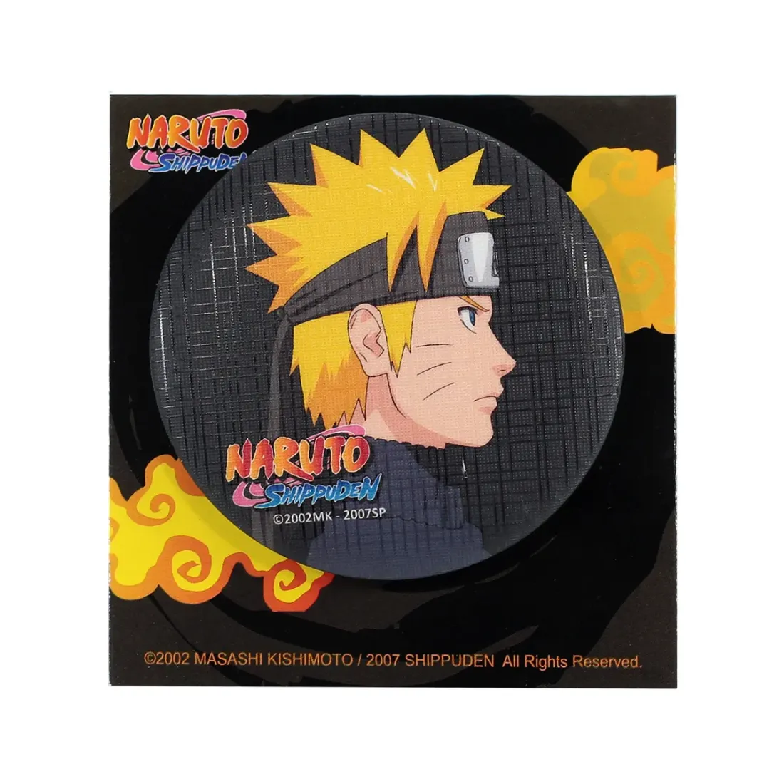 Значок Наруто профиль с текстурным фоном