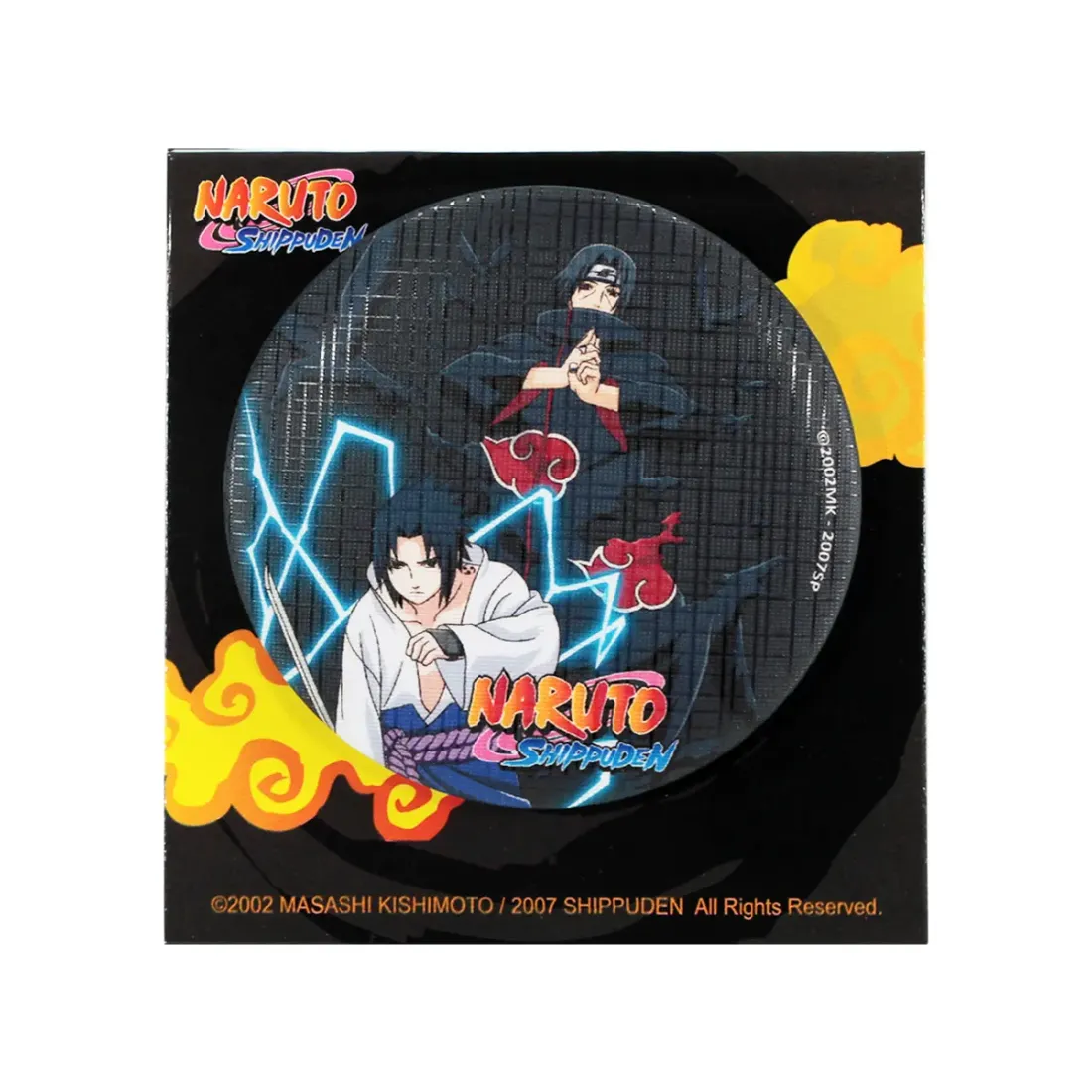 Значок Наруто Саске и Итачи с текстурным фоном