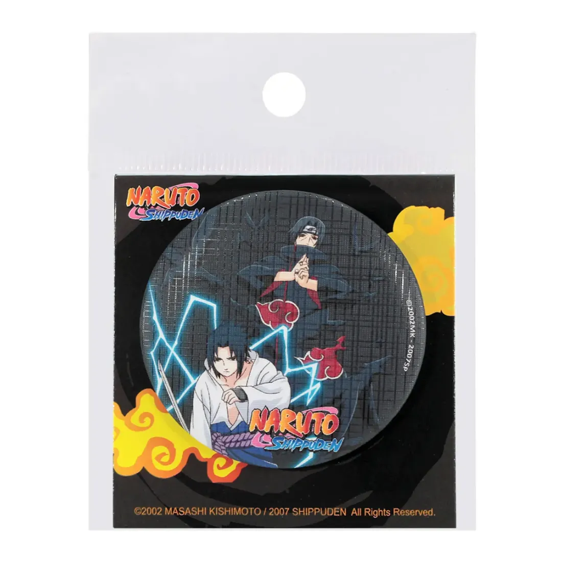 Значок Наруто Саске и Итачи с текстурным фоном