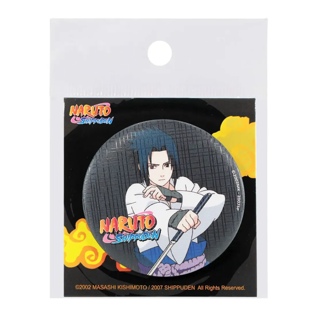 Значок Наруто Саске с текстурным фоном