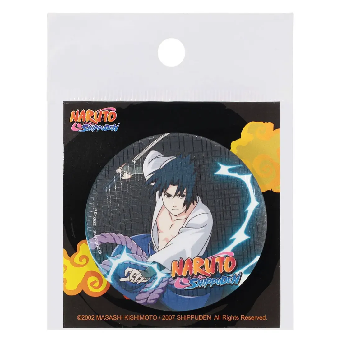 Значок Наруто Саске чидори с текстурным фоном