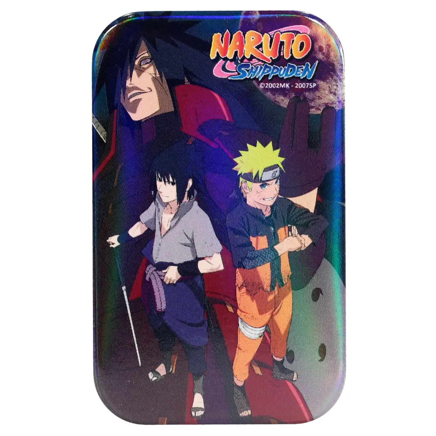 Значок Наруто Саске, Наруто, Мадара голографический