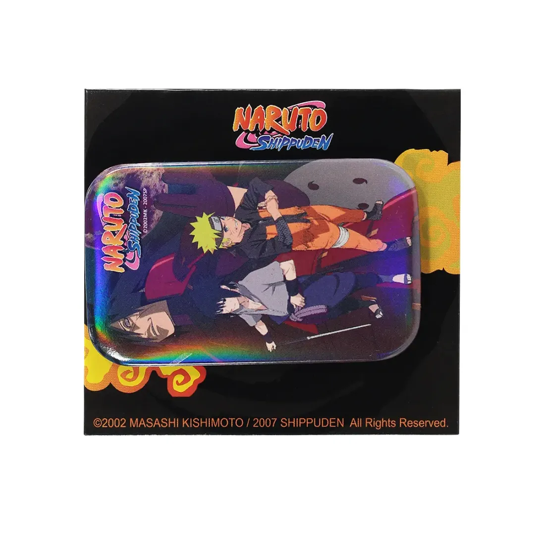 Значок Наруто Саске, Наруто, Мадара голографический