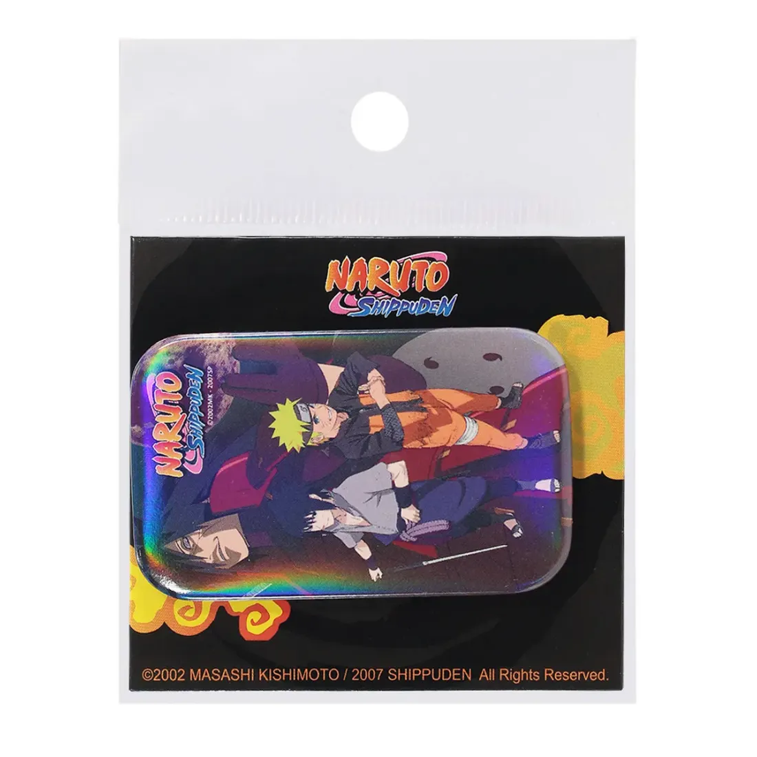 Значок Наруто Саске, Наруто, Мадара голографический