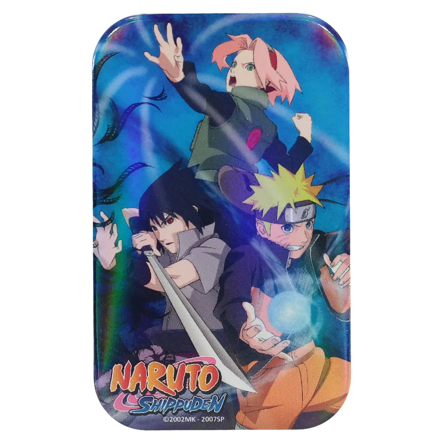 Значок Наруто Саске, Наруто, Сакура голографический
