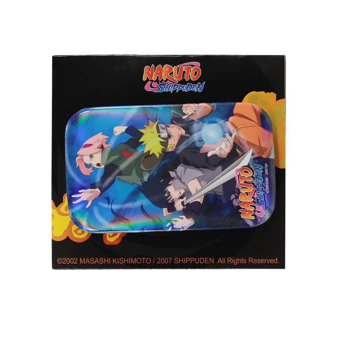 Значок Наруто Саске, Наруто, Сакура голографический