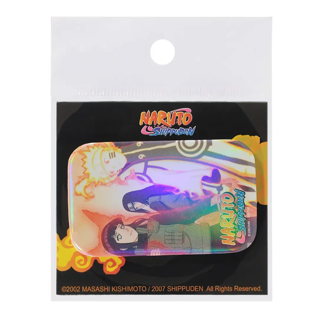 Значок Наруто Хината, Наруто, Неджи голографический