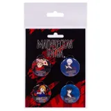 Набор значков 4 шт.Магическая битва