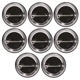 Набор значков Наруто V1 8 шт