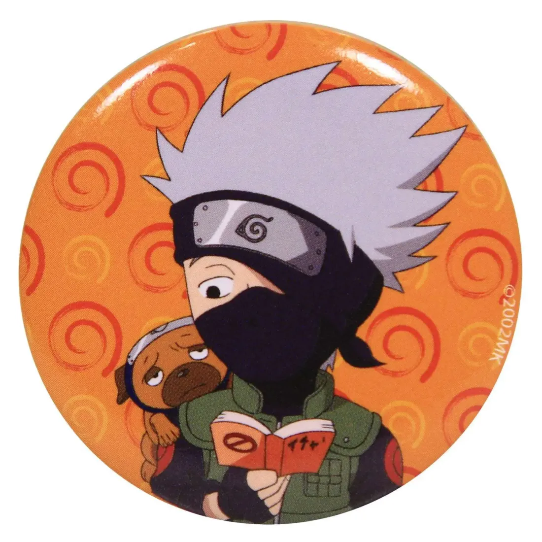 Набор значков Наруто V2 8 шт