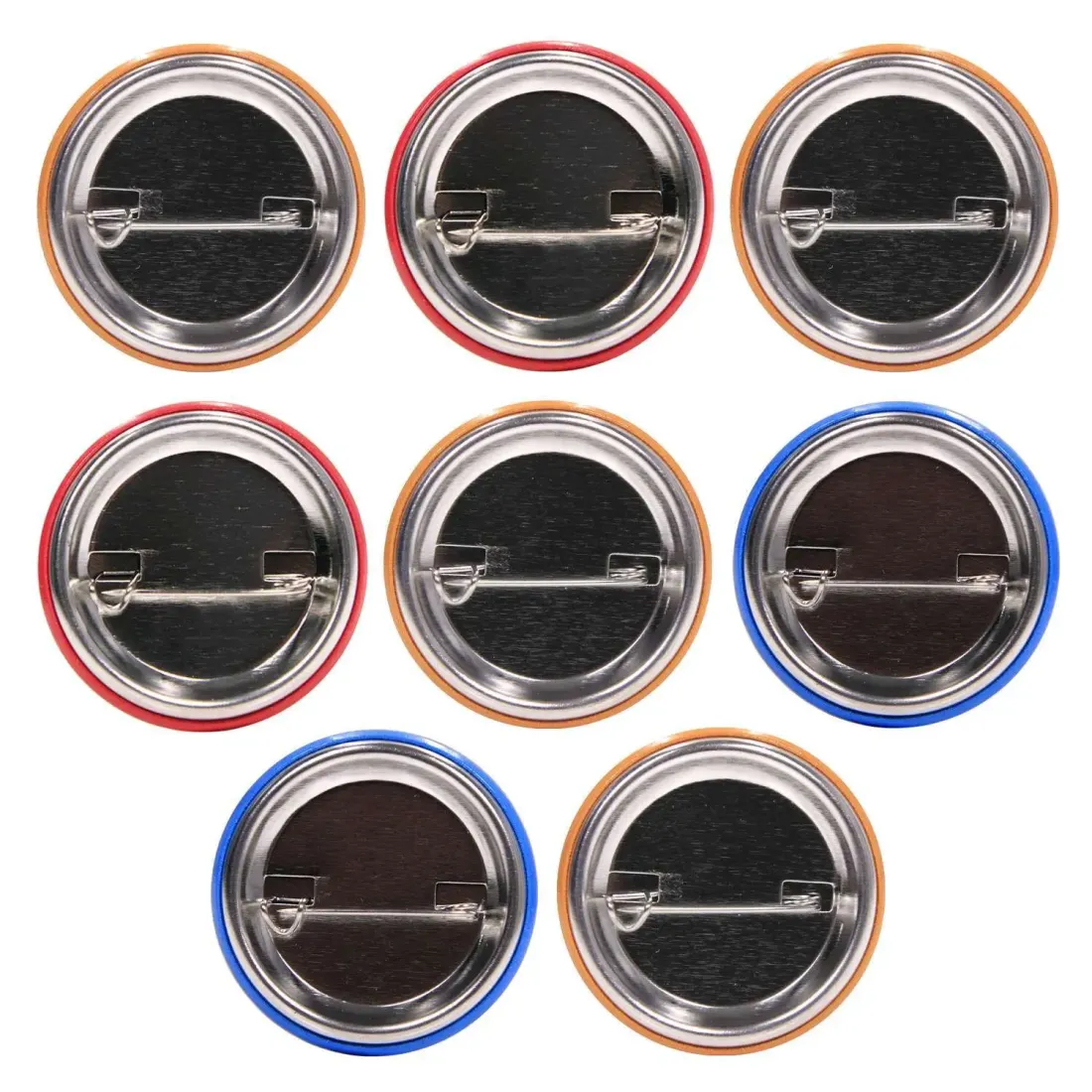 Набор значков Наруто V2 8 шт