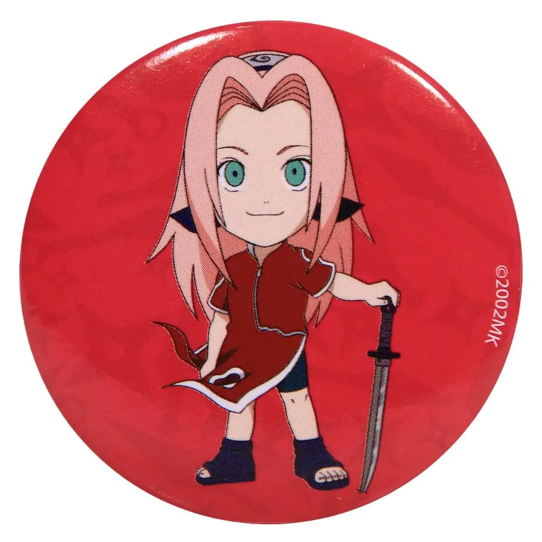 Набор значков Наруто V2 8 шт