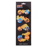 Набор значков Наруто V3 8 шт