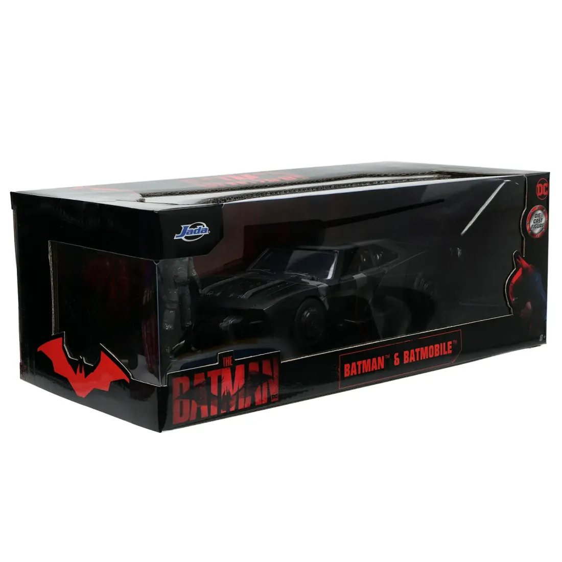 Набор Машинка с Фигуркой Бэтмен 2.75"+1:24 2021 Batmobile W/Batman 32731