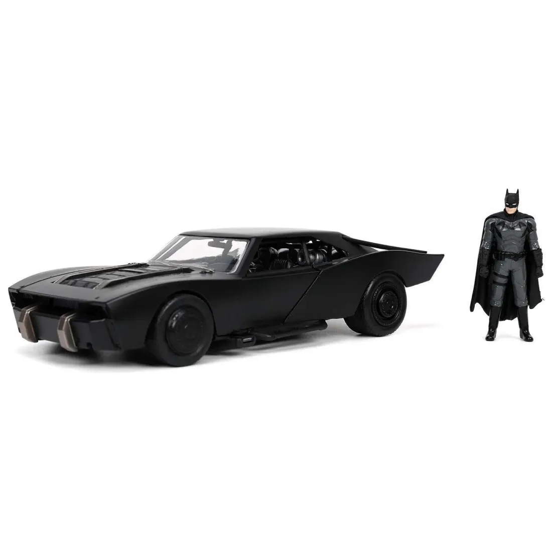 Набор Машинка с Фигуркой Бэтмен 2.75"+1:24 2021 Batmobile W/Batman 32731