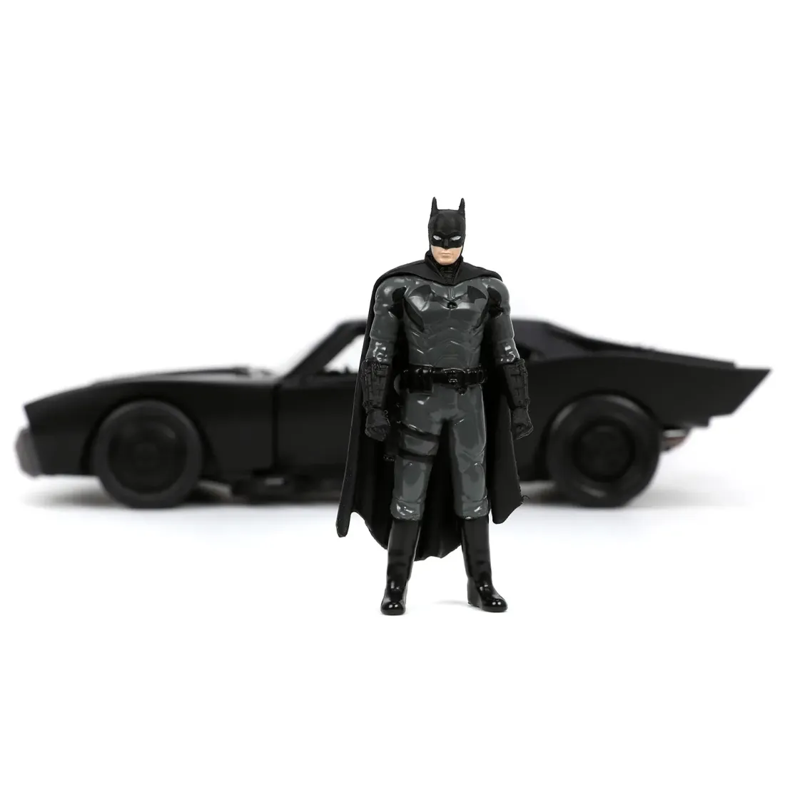 Набор Машинка с Фигуркой Бэтмен 2.75"+1:24 2021 Batmobile W/Batman 32731