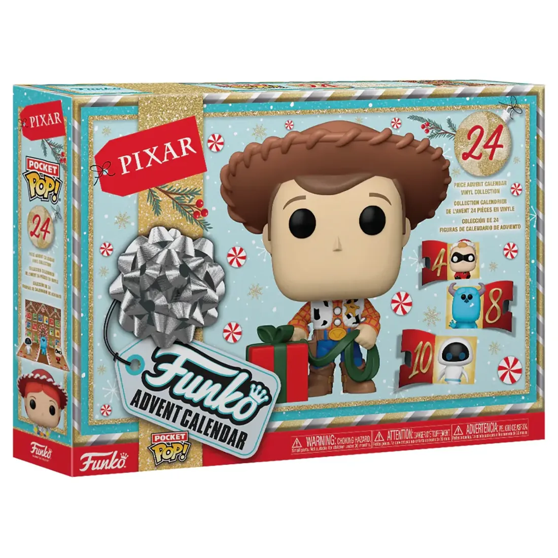 Набор подарочный Funko Advent Calendar Pixar 24 Day Holliday (Pkt POP) 24 фигурки 75807
