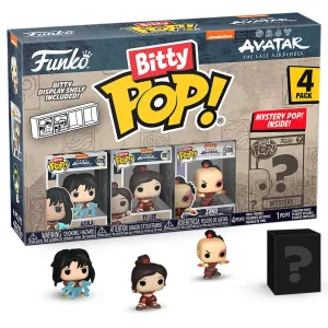 Фигурка Funko Bitty POP! Avatar The Last Airbender Azula+Ty Lee+Zuko+Mystery (1 of 4) 4PK 73057