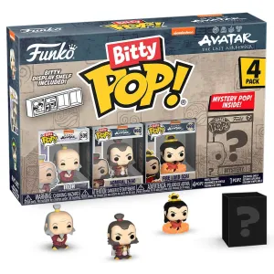 Фигурка Funko Bitty POP! Avatar The Last Airbender Iroh+Admiral+Firelord+Mystery (1 of 4) PK 73058