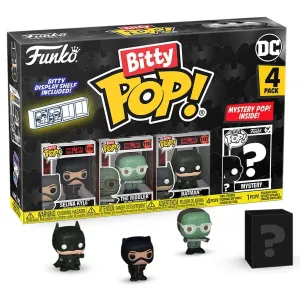 Фигурка Funko Bitty POP! Batman 85th Selina Kyle+Riddler+Batman+Mystery (1 of 4) 4PK 81128