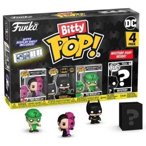 Фигурка Funko Bitty POP! Batman 85th Two-Face+Batman+Riddler+Mystery (1 of 4) 4PK 81130