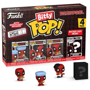 Фигурка Funko Bitty POP! Deadpool Bathtime+Flamenco+Supper Hero+Mystery (1 of 4) 4PK 84960