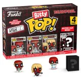 Фигурка Funko Bitty POP! Deadpool Sleepover+Larp+Heavy Metal+Mystery (1 of 4) 4PK 84962