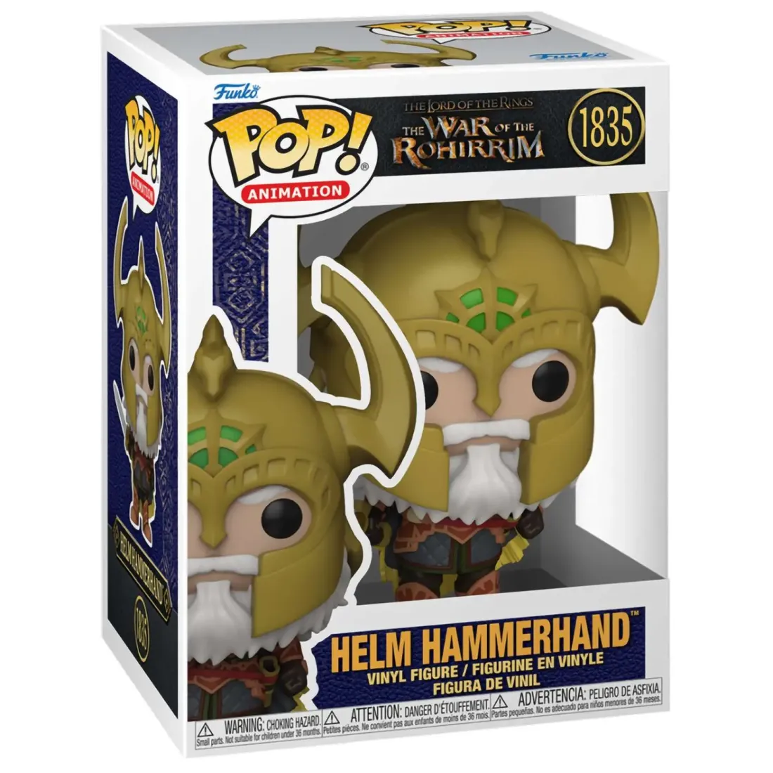 Фигурка Funko POP! Animation LOTR The War of the Rohirrim Helm Hammerhand (1835) 80247