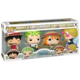 Фигурка Funko POP! Animation One Piece Refresh Luffy/Zoro/Nami/Sanji (EMEA) (Exc) 4PK 84472