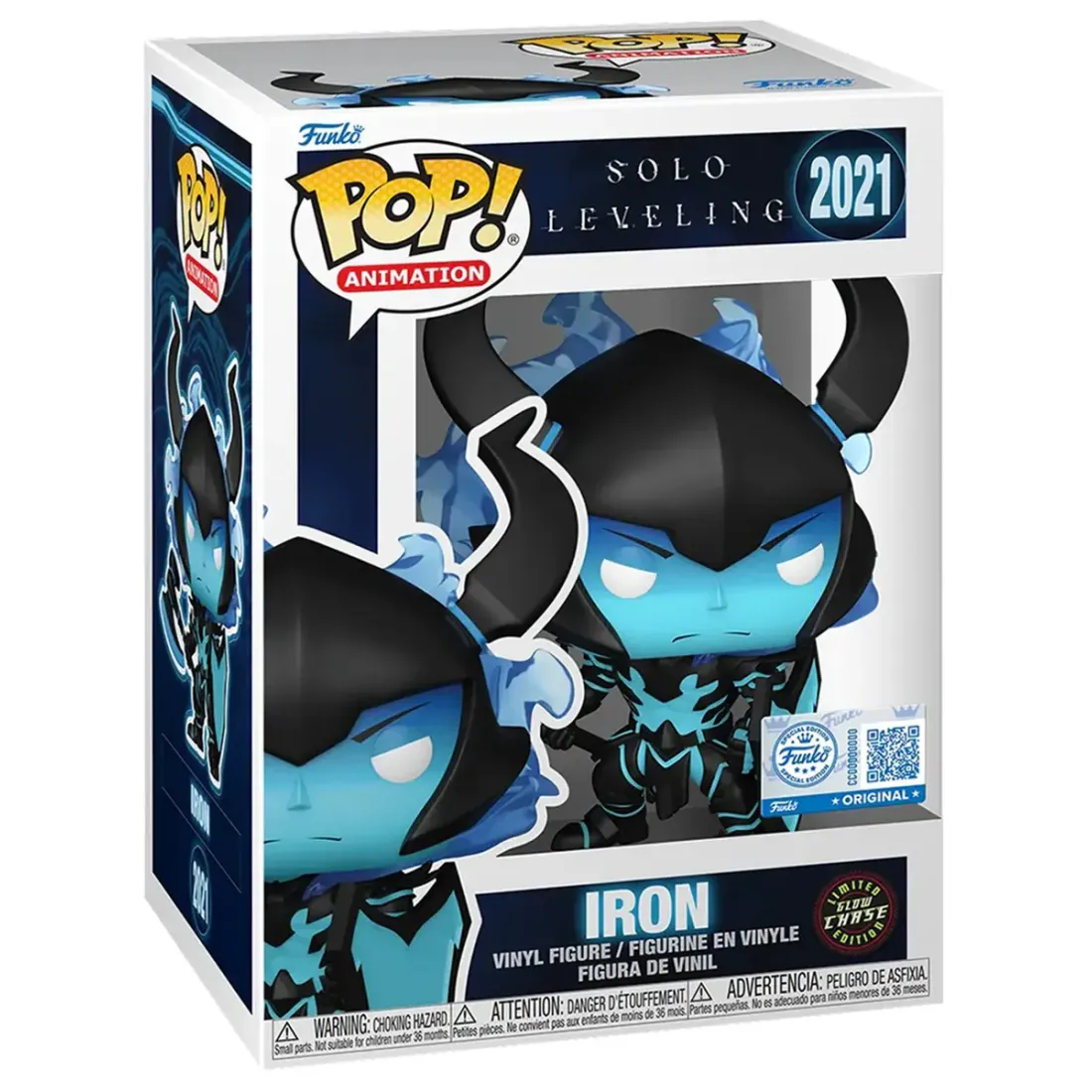 Фигурка Funko POP! Animation Solo Leveling Iron w/(GW) Chase (Exc) (2021) 87235