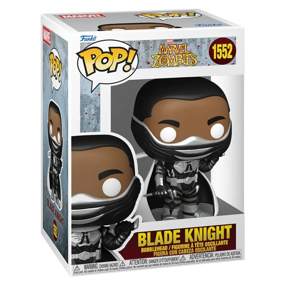 Фигурка Funko POP! Bobble Marvel Zombies Blade Knight (1552) 86648