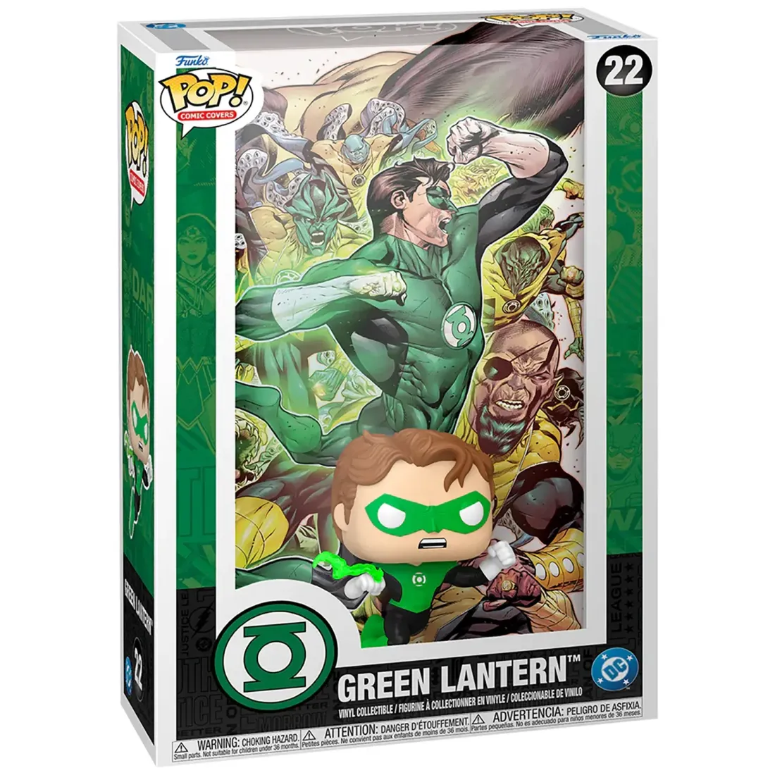 Фигурка Funko POP! Comic Covers DC Hal Jordan and the Green Lantern Corps#6 Green Lantern (22) 86217
