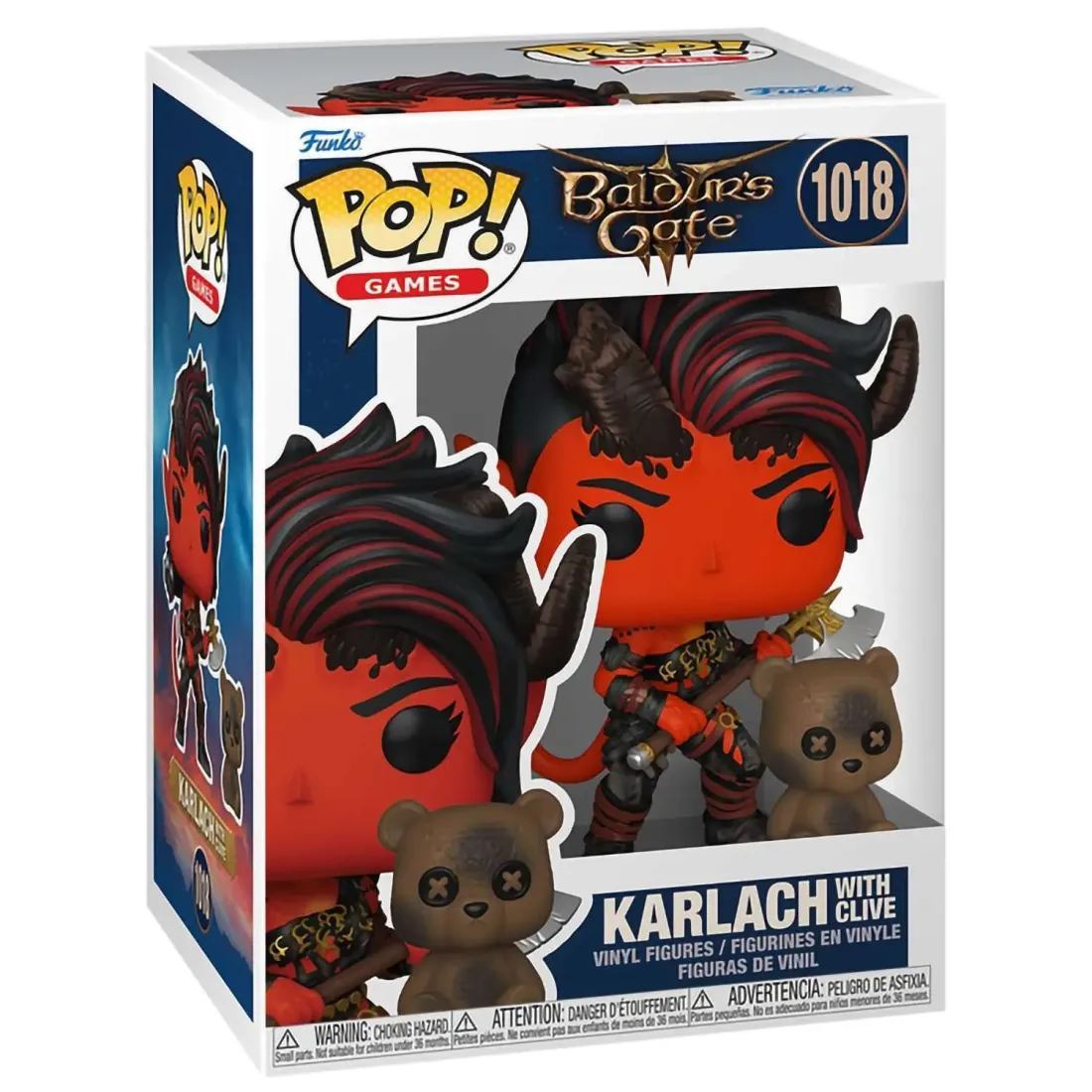 Фигурка Funko POP! Games Baldur's Gate Karlach with Clive (1018) 84957