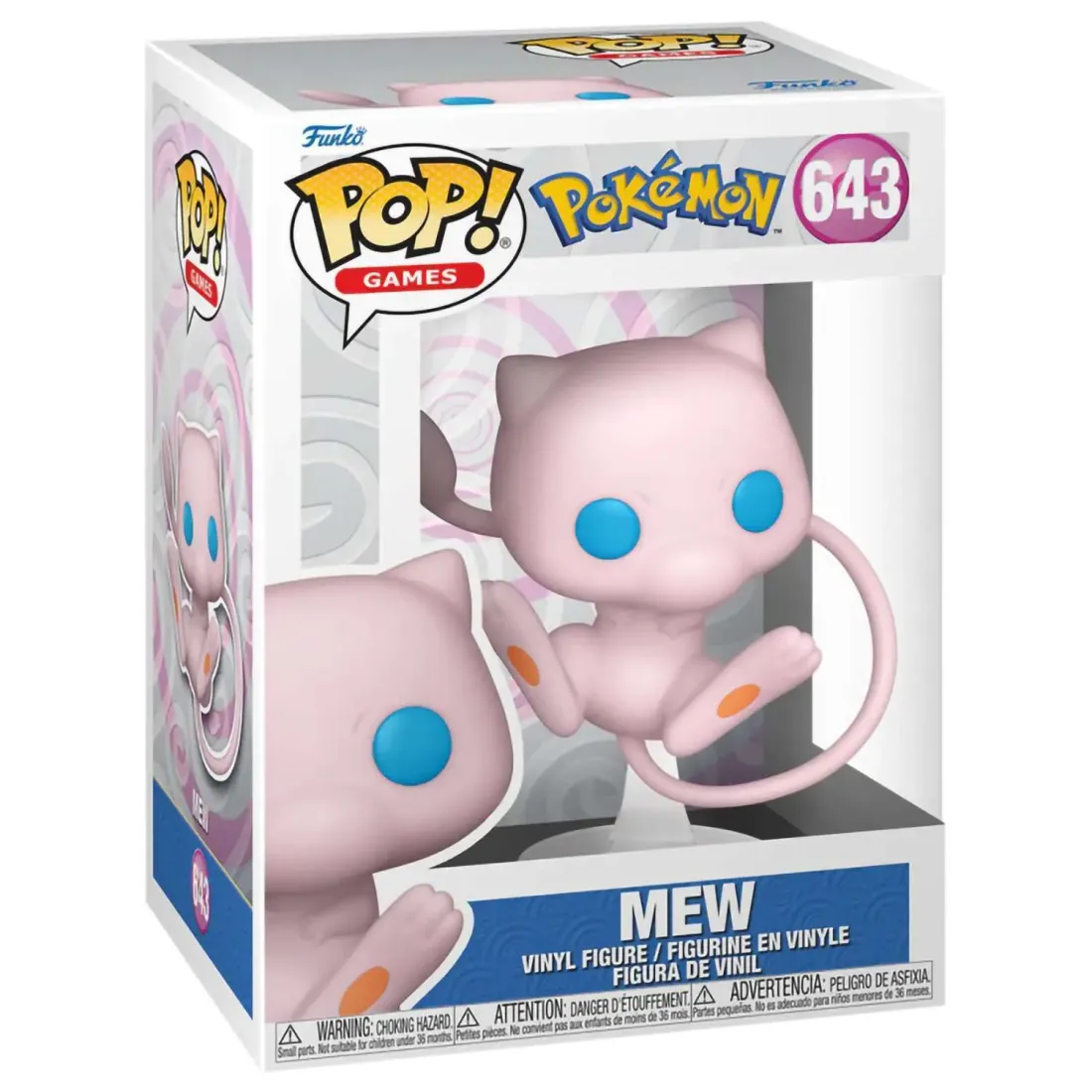 Фигурка Funko POP! Games Pokemon Mew (643) 74221
