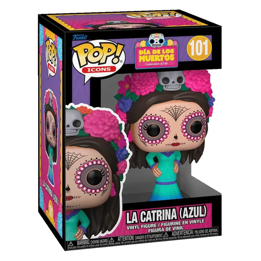 Фигурка Funko POP! Icons Dia De Los Muertos La Catrina (Azul) (101) 86575