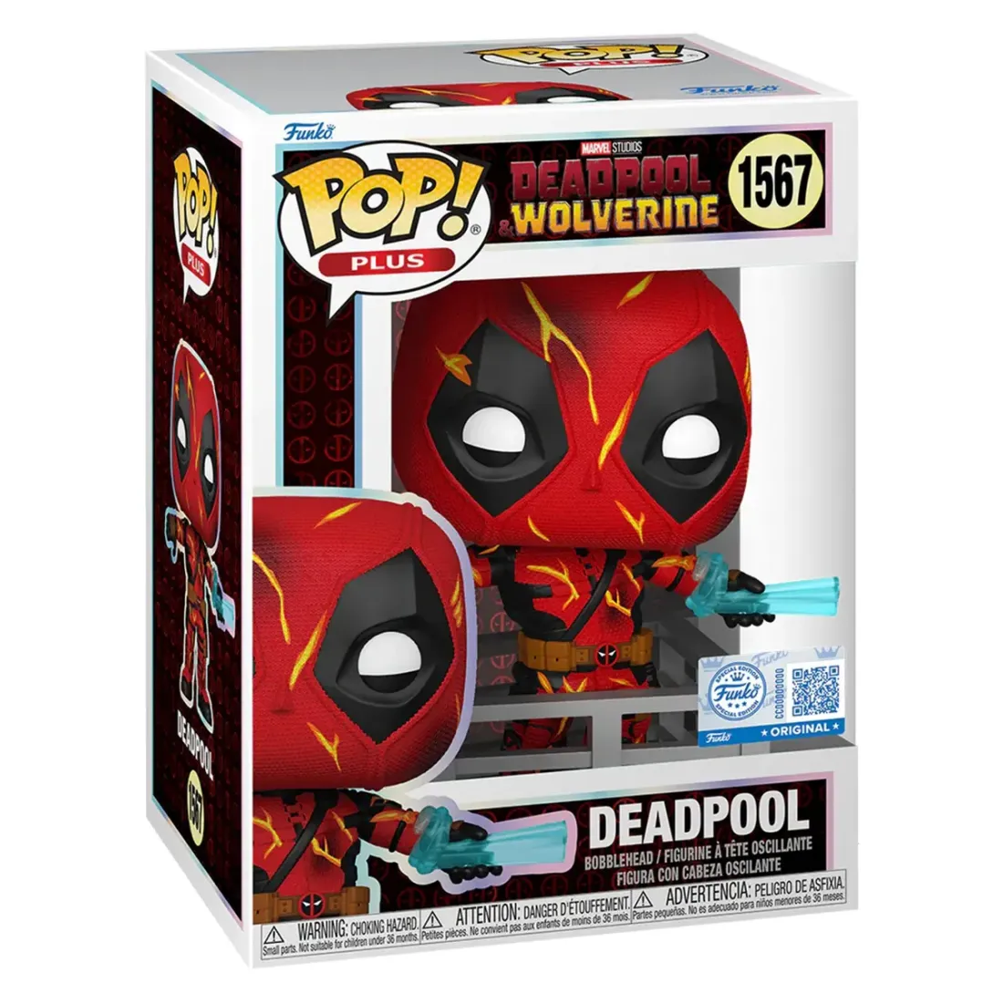Фигурка Funko POP! Plus Deadpool 3 Deadpool (Finale) (Exc) (1567) 89326
