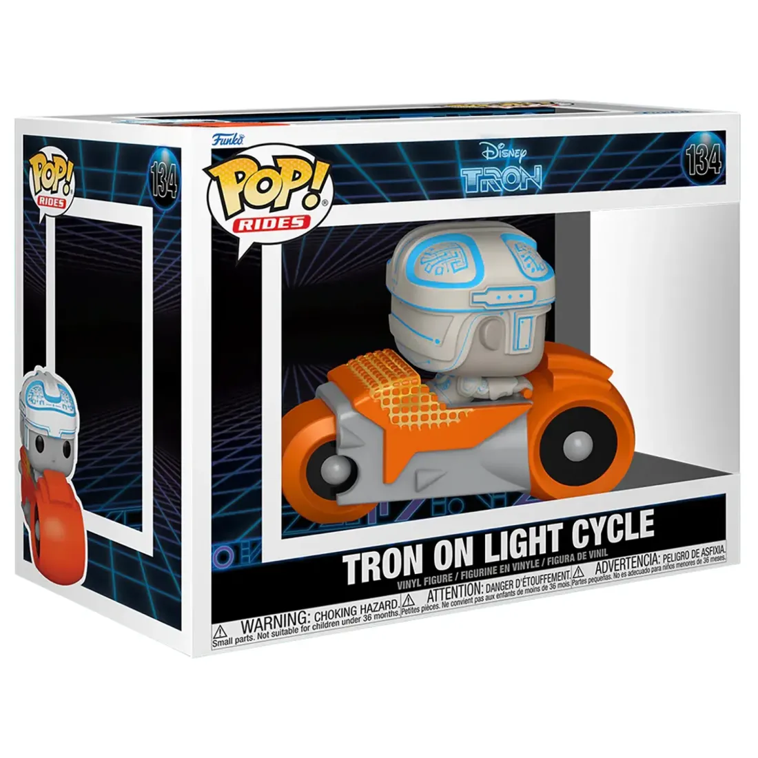 Фигурка Funko POP! Rides Disney Tron (1982) Tron On Light Cycle (134) 80206