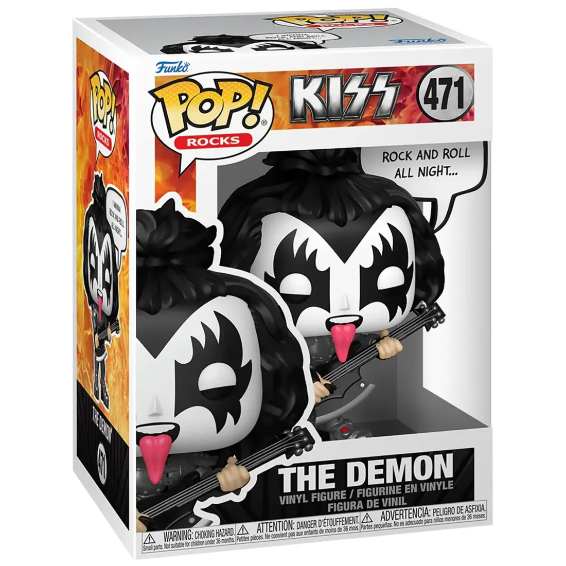 Фигурка Funko POP! Rocks KISS The Demon (R&R All Night) (471) 84124