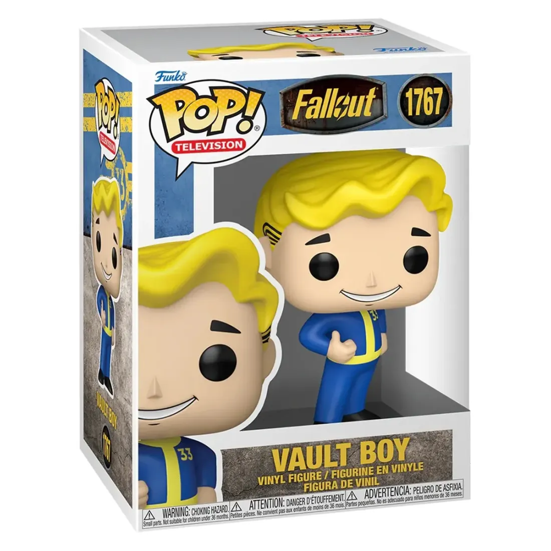 Фигурка Funko POP! TV Fallout Vault Boy w/(Cooper Howard) Chase (1767) 87075