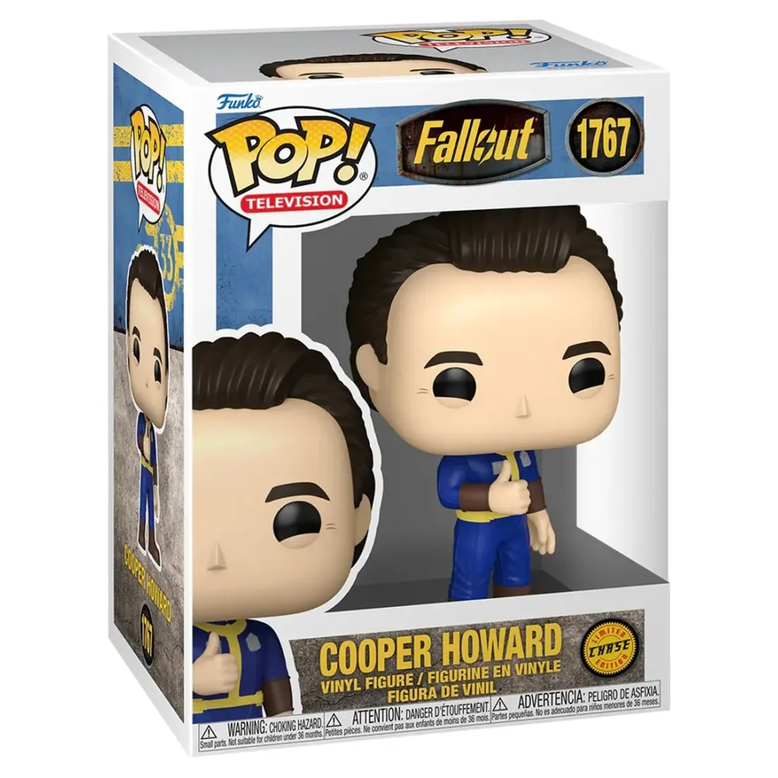 Фигурка Funko POP! TV Fallout Vault Boy w/(Cooper Howard) Chase (1767) 87075
