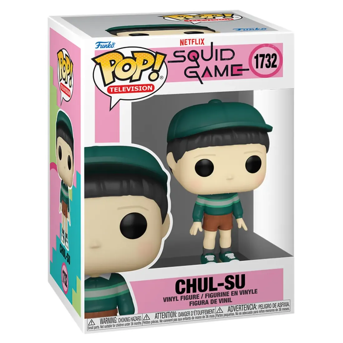 Фигурка Funko POP! TV Squid Game S3 Chul-Su (1732) 83485