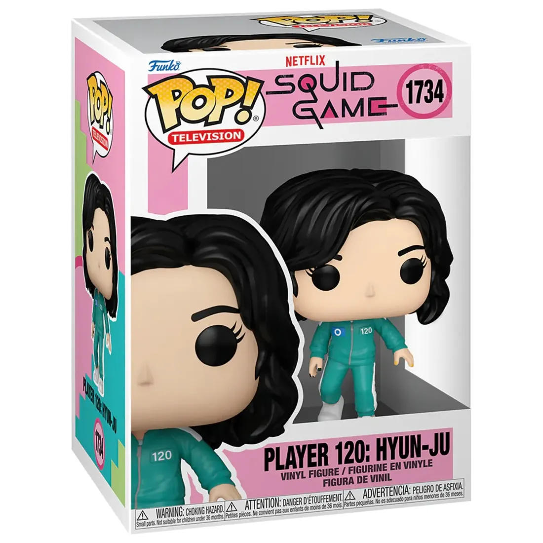Фигурка Funko POP! TV Squid Game S3 Player 120 Hyun-Ju (1734) 79732
