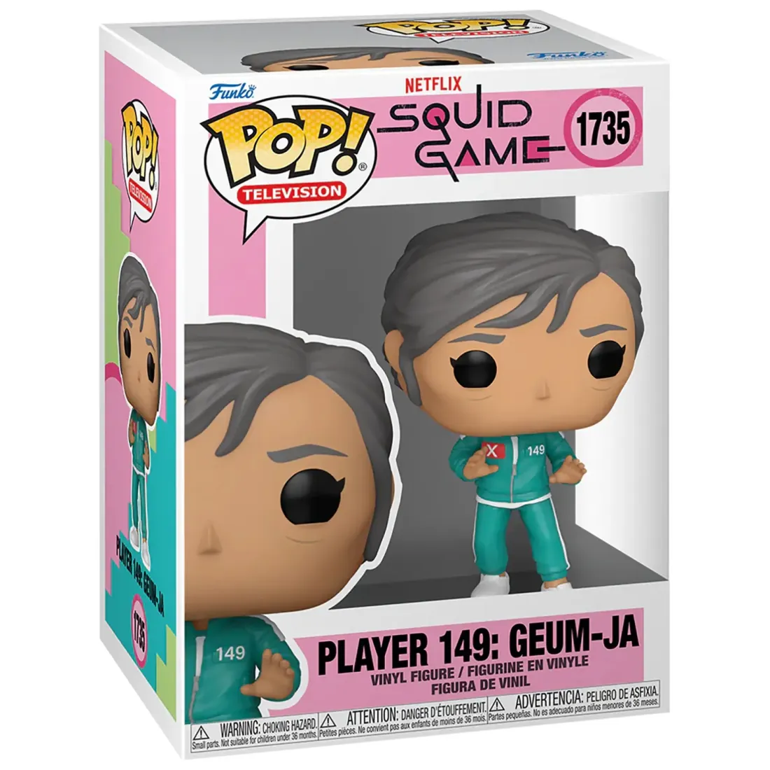 Фигурка Funko POP! TV Squid Game S3 Player 149 Geum-Ja (1735) 79731