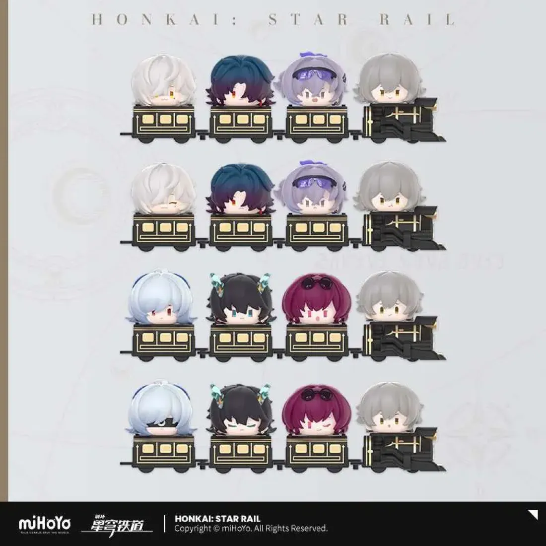 Фигурка Honkai RPG Chibi Jenga 6911400439687